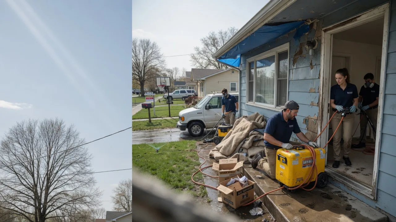 Basement Flood Cleanup in Rosburg, WA near me
